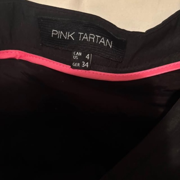 Pink Tartan Circle Skirt - Picture 2 of 2